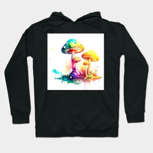 MUSHROOMS WATER COLOR Hoodie